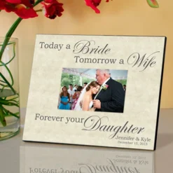Bride Wife Daughter Frame