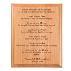 Grant Me Prayer Plaque