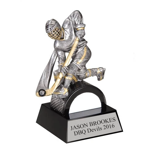 Hockey Play Figure -JDAN Gifts Shop Hockey Player Puck DT MX717