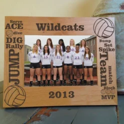 Volleyball Words Frame