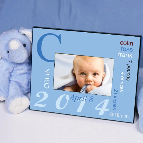 JDAN Gifts Shop -JDAN Gifts Shop baby boy birth frame