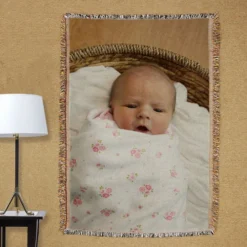 Baby Photo Throw