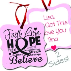 Cancer Hope Ornament