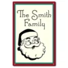 Santa Family Sign
